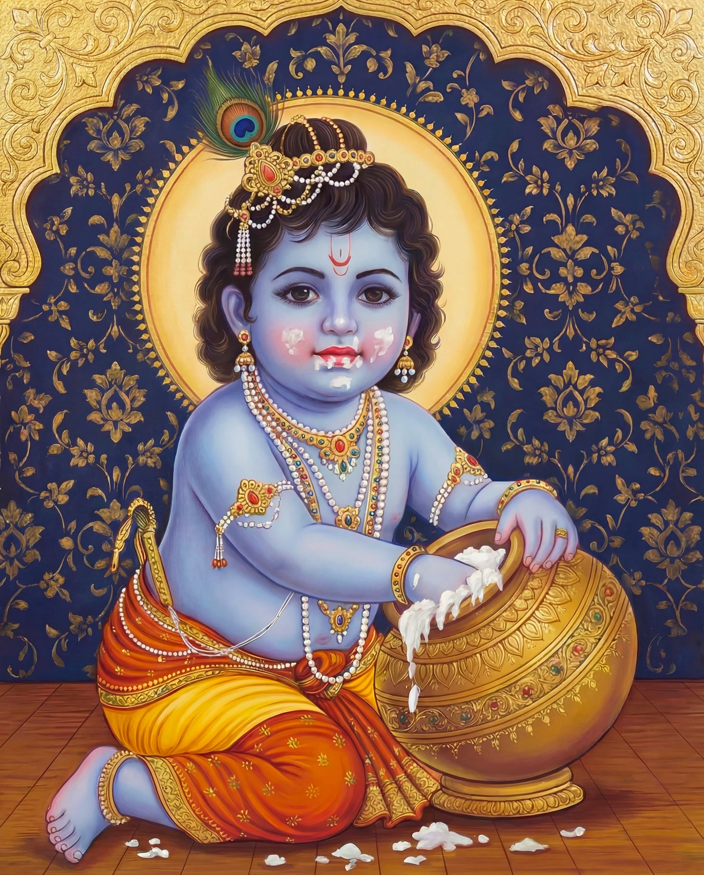 Bal Krishna Makhan Chor