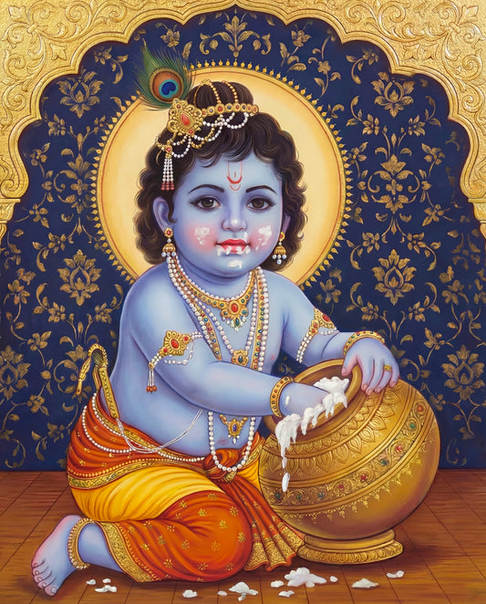 Bal Krishna Makhan Chor