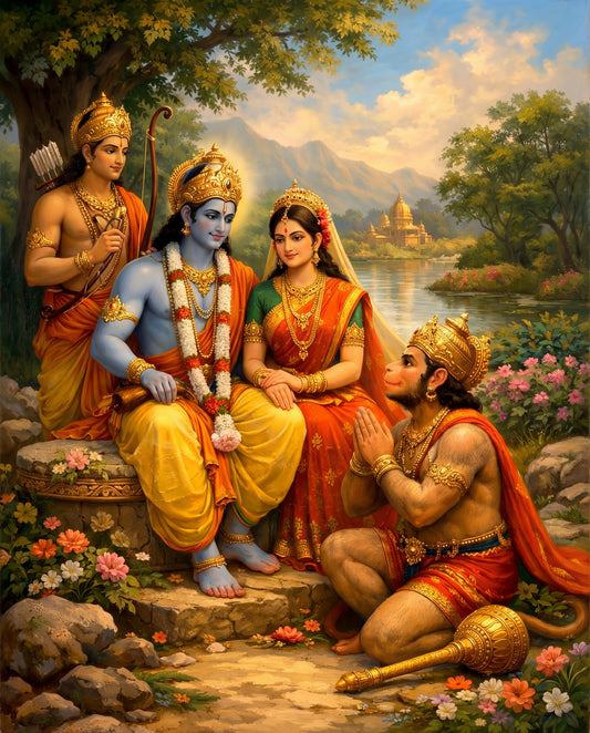 Ram Darbar Beneath the Banyan