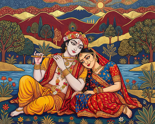 Radha Krishna Yamuna Serenade